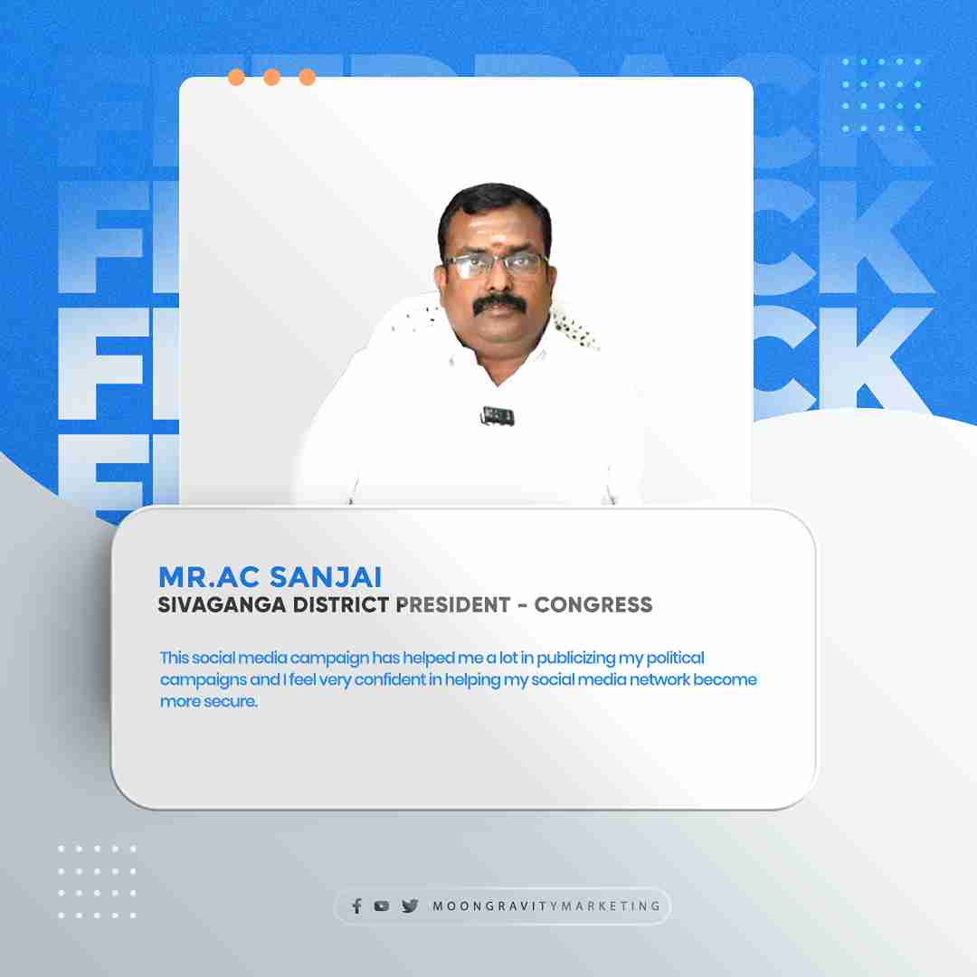 feedback sanjai ganthi_11zon